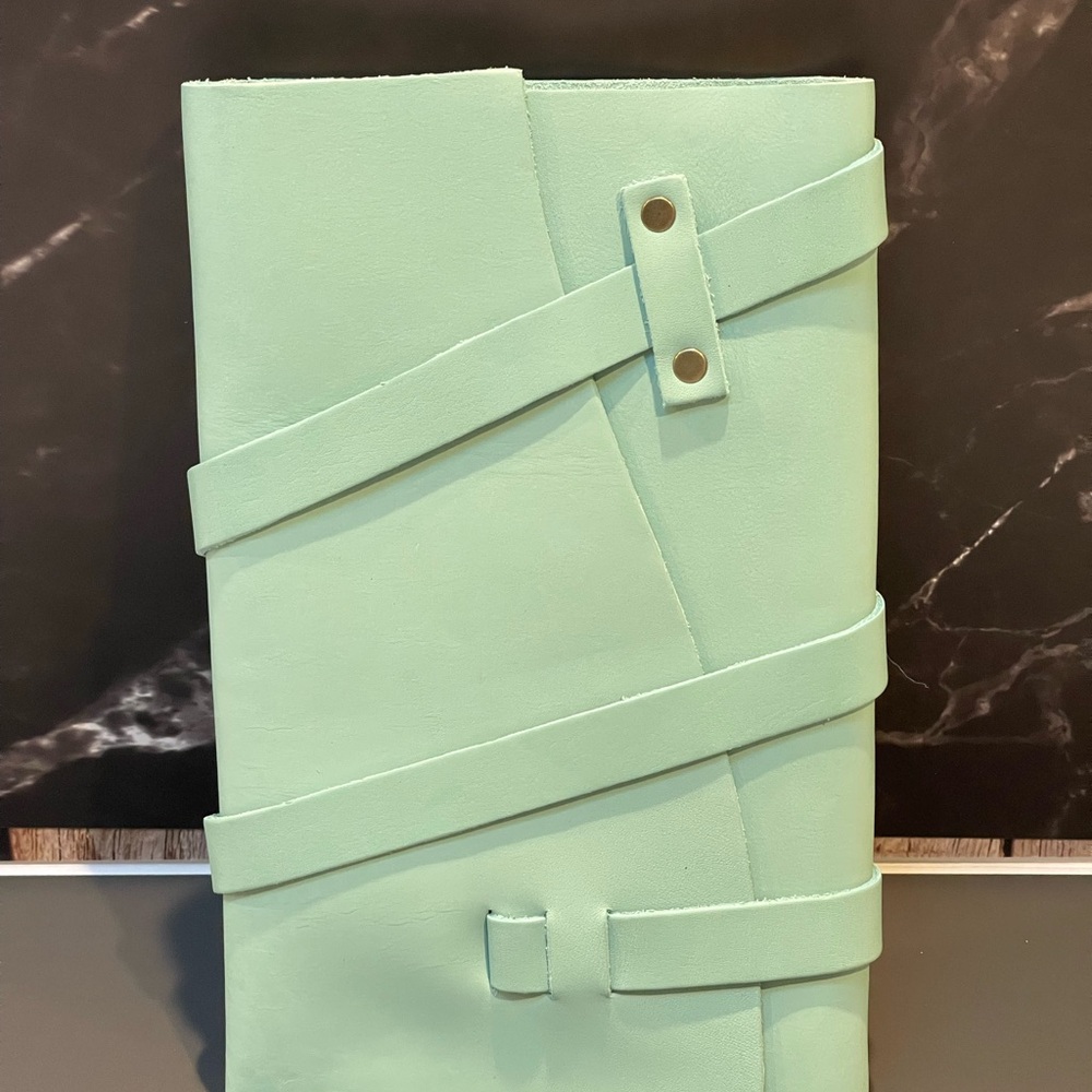 Portland Leather Goods large wrap journal Mint